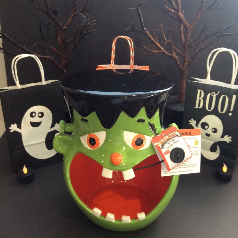 New Halloween Frankenstein Candy Dish 👻🎃☠️